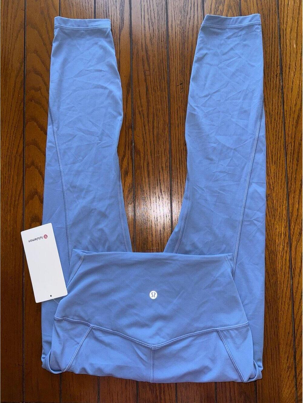 Lululemon Align With Pockets High Rise 25” Prep Blue Size 6 NWT
